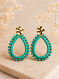 Oorbel Anna - turquoise