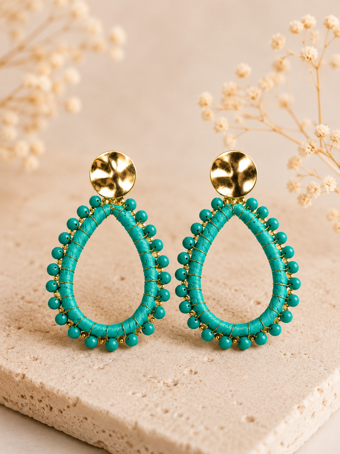 Oorbel Anna - turquoise