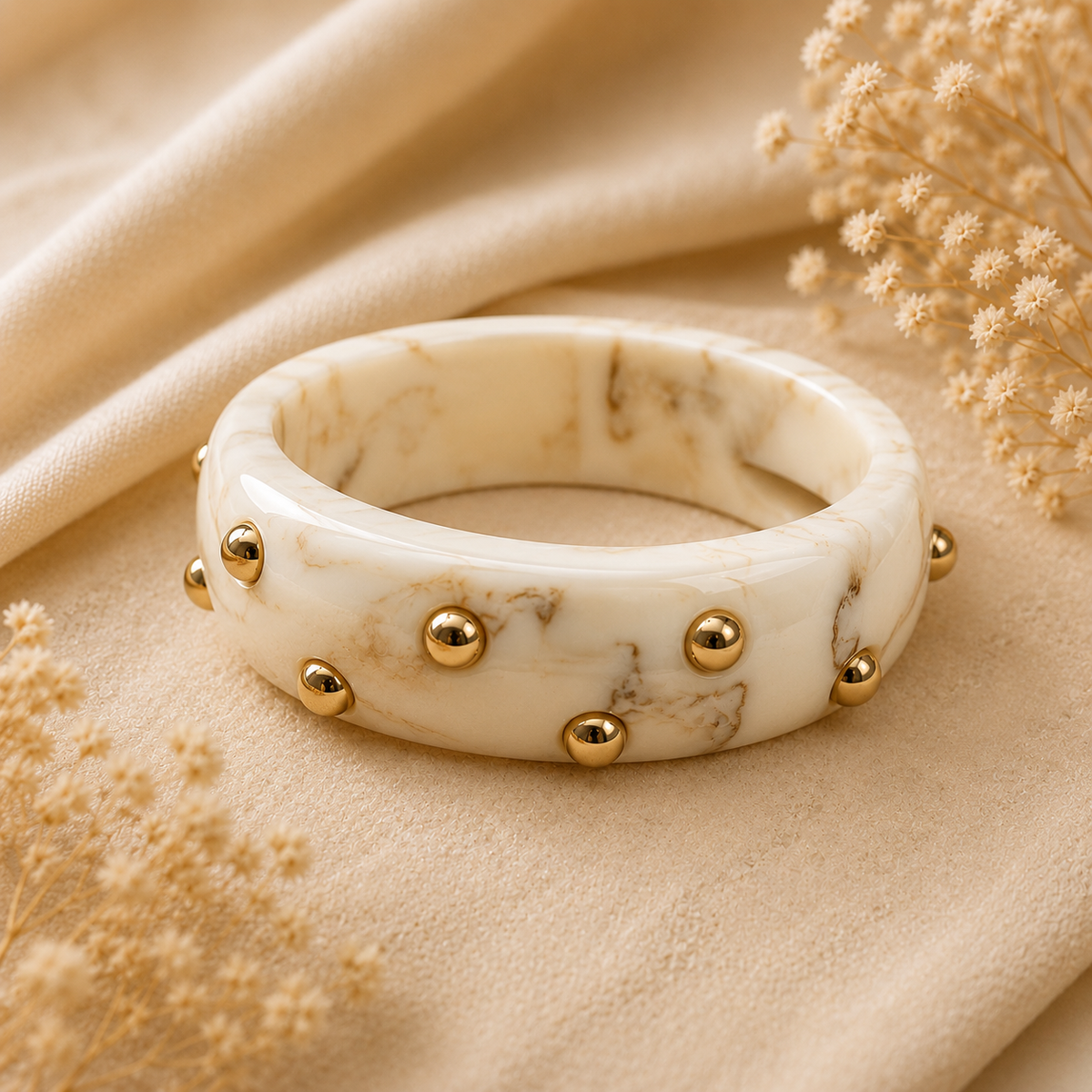 Ivory Stud Bracelet