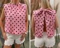 Top polkadots - roos