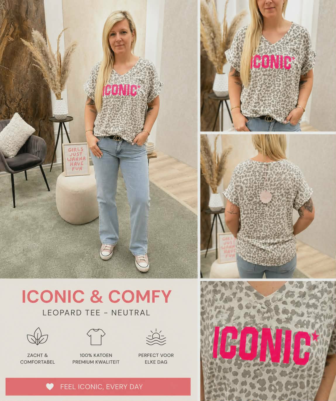 T-shirt Iconic print