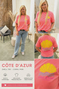 T-shirt Noé - koraal
