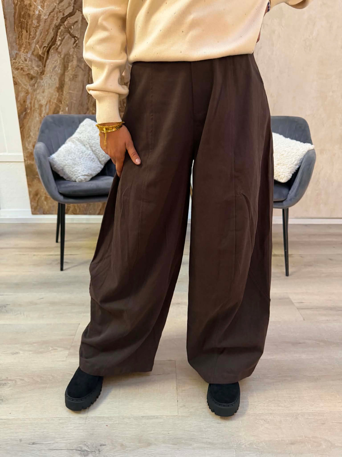 Broek Nika - Choco