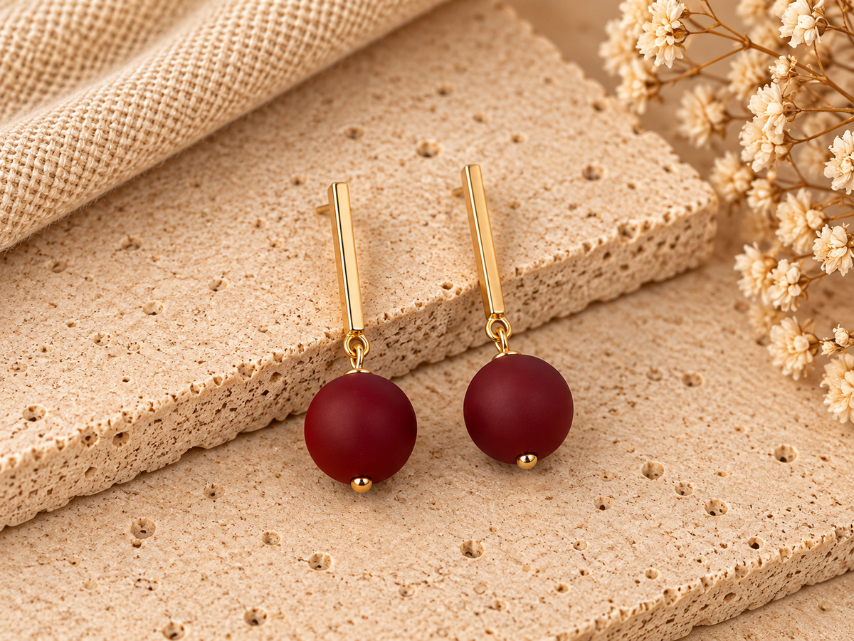 Oorbellen Ruby