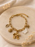Daisy bedel armband - bloem