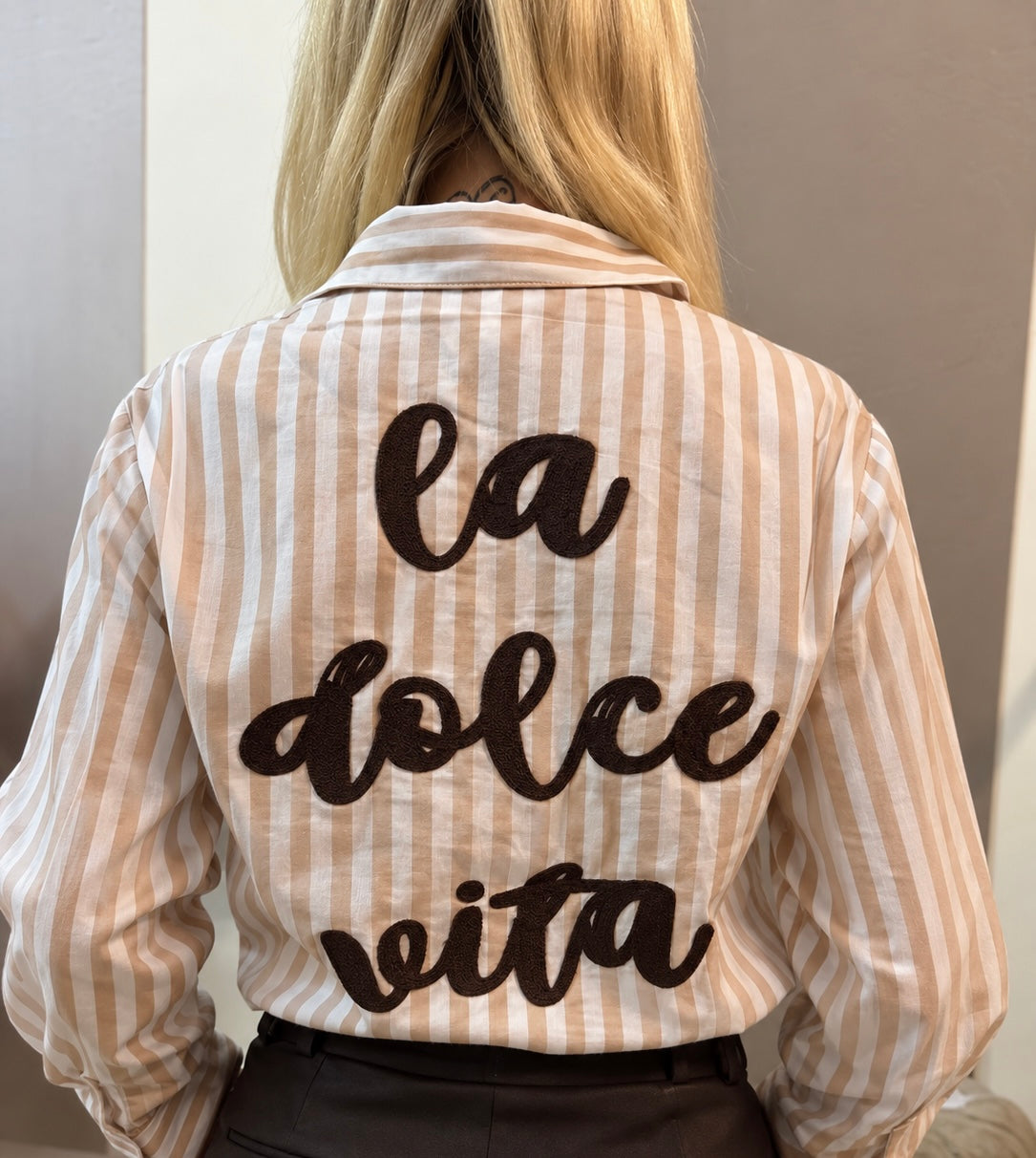 Hemd Dolce - streep