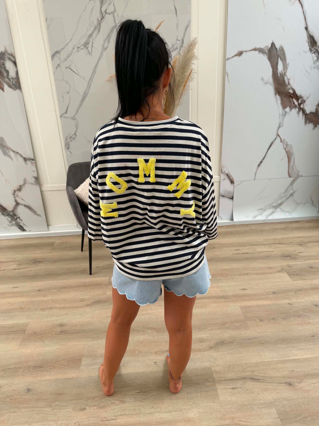 Mommy t-shirt - streep