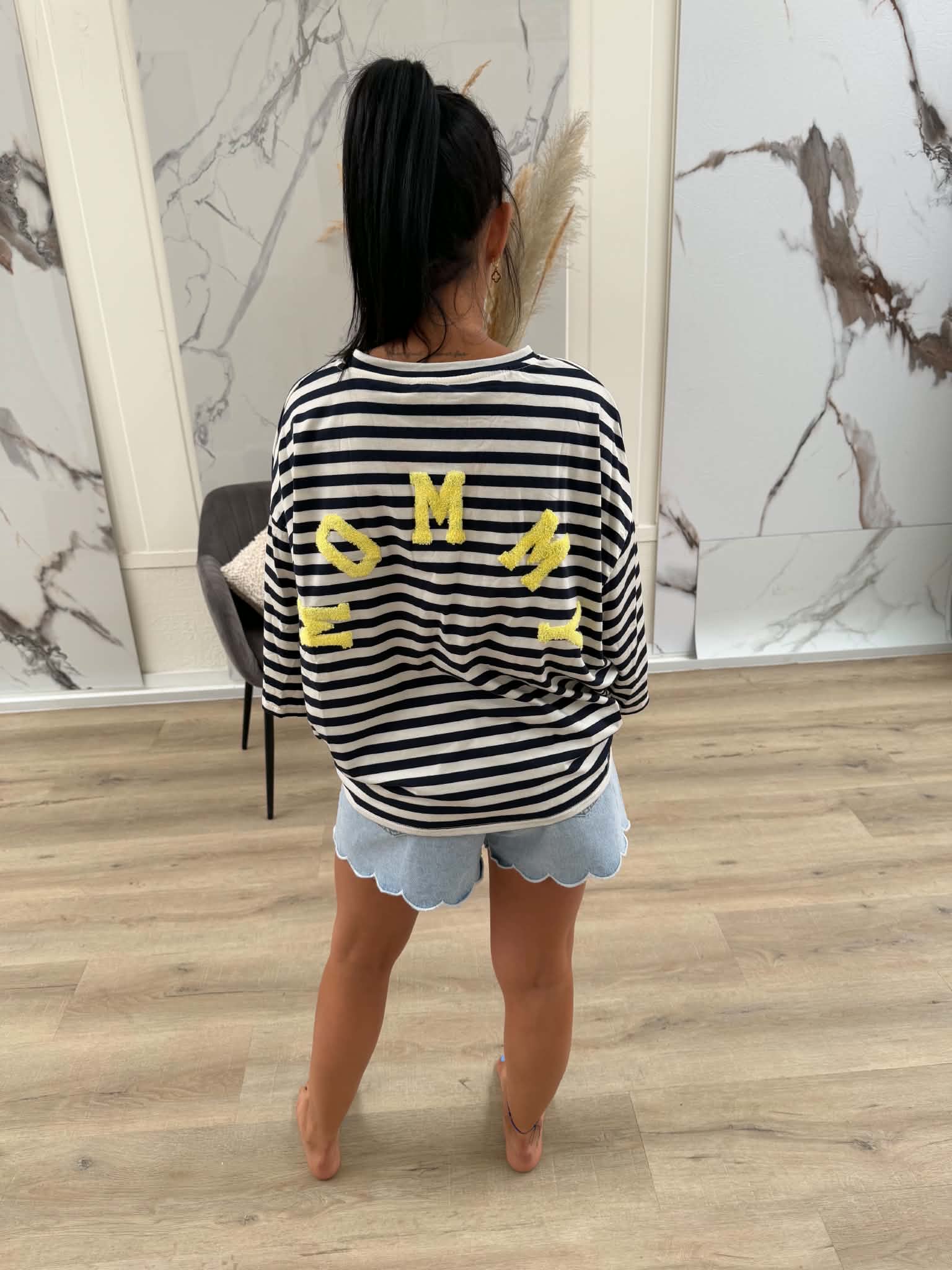 Mommy t-shirt - streep