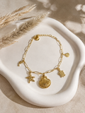 Bedelarmband schildpad