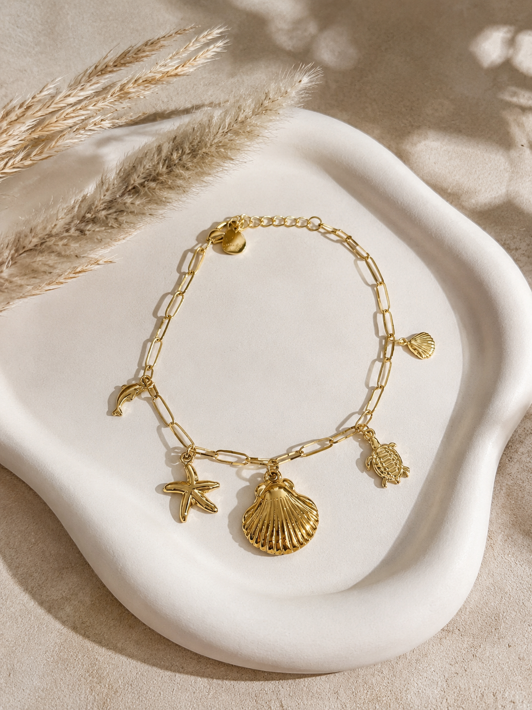 Bedelarmband schildpad