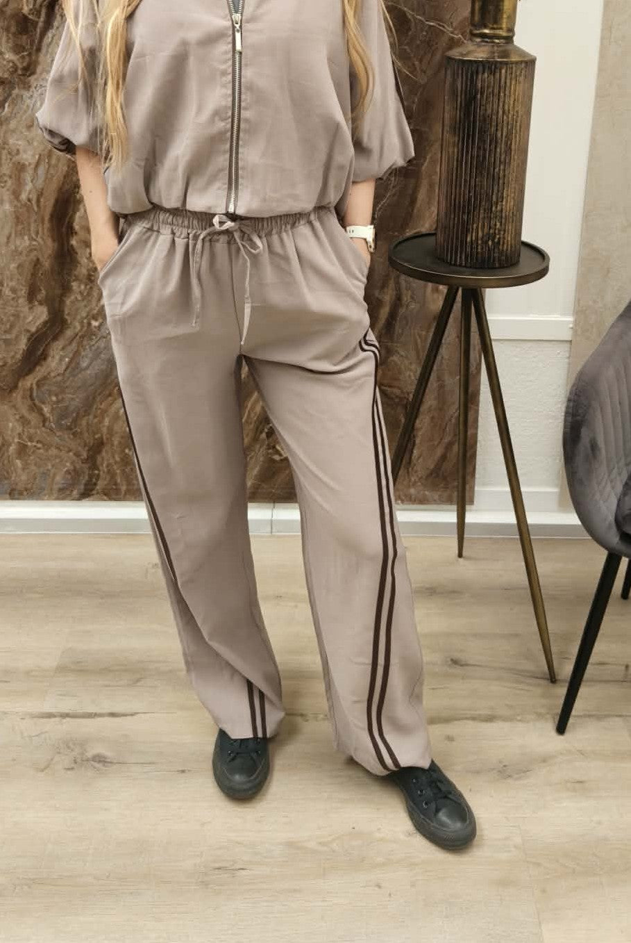 Jogging broek streep